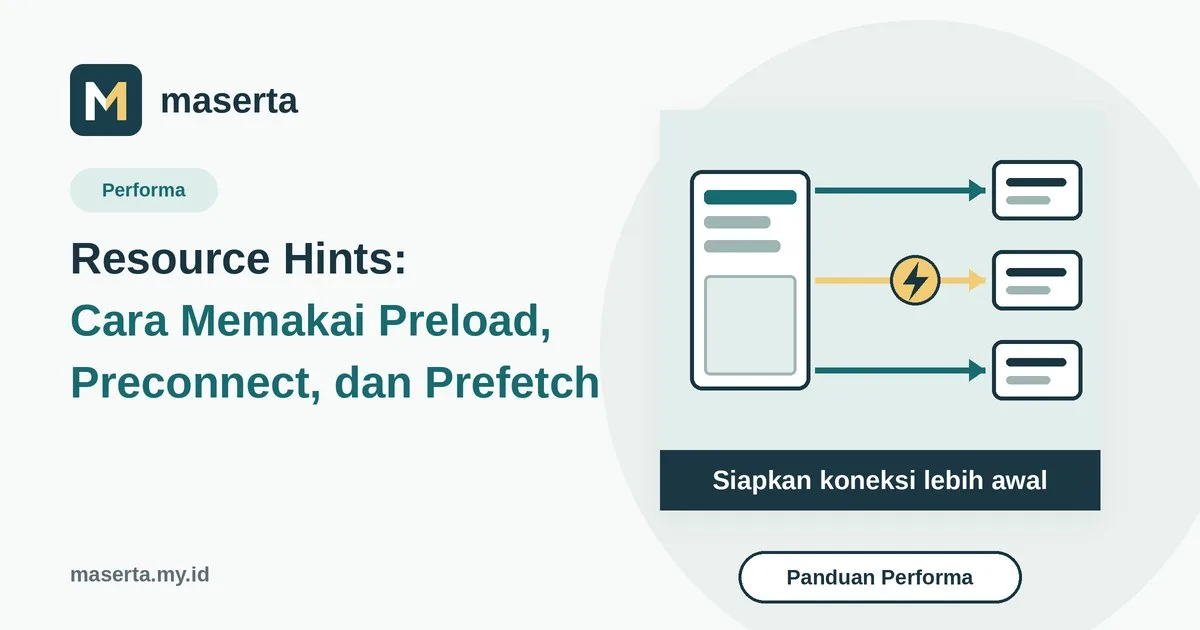 Illustration of a web page preparing connections to several external domains before the resources are requested