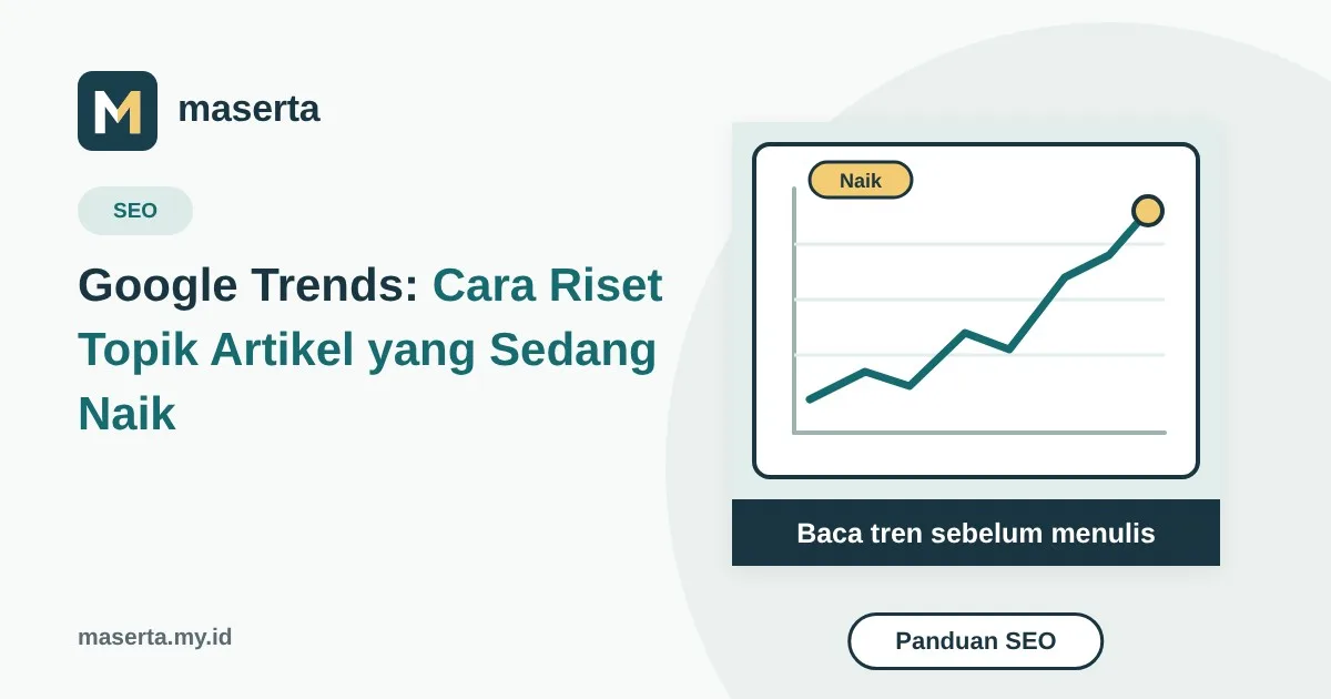Illustration of a rising line chart with axes and a single gold dot at the peak of the trend